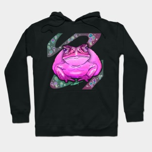 Pink toad Hoodie